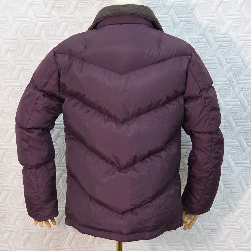Colebrook & Co Puffer Coat Womens Purple Quilted‎ Duck Down fill Warm Outdoors M - Picture 6 of 15